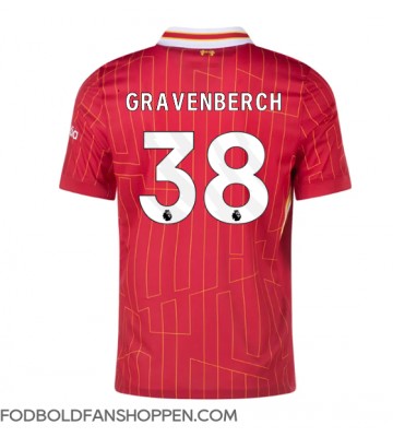 Liverpool Ryan Gravenberch #38 Hjemmebanetrøje 2024-25 Kortærmet